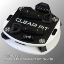 Виброплатформа Clear Fit CF-PLATE Compact 201 WHITE  - магазин СпортДоставка. Спортивные товары интернет магазин в Каменск-Уральском 