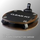 Виброплатформа Clear Fit CF-PLATE Compact 201 WENGE - магазин СпортДоставка. Спортивные товары интернет магазин в Каменск-Уральском 