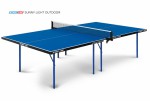 Теннисный стол всепогодный Sunny Light Outdoor blue облегченный вариант 6015 s-dostavka - магазин СпортДоставка. Спортивные товары интернет магазин в Каменск-Уральском 