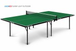 Теннисный стол всепогодный Start-Line Sunny Light Outdoor green облегченный вариант 6015-1 s-dostavka - магазин СпортДоставка. Спортивные товары интернет магазин в Каменск-Уральском 