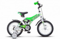 Детский велосипед Stels Jet 14" Z010 зеленый  2022 - магазин СпортДоставка. Спортивные товары интернет магазин в Каменск-Уральском 