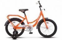 Детский велосипед Stels Flyte 18" Z011 Оранжевый 2022 - магазин СпортДоставка. Спортивные товары интернет магазин в Каменск-Уральском 