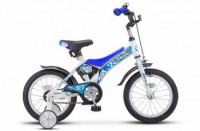 Детский велосипед Stels Jet 14" Z010 синий 2022 - магазин СпортДоставка. Спортивные товары интернет магазин в Каменск-Уральском 