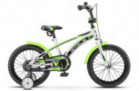 Детский велосипед Stels Arrow 16" V020 зеленый 2022 - магазин СпортДоставка. Спортивные товары интернет магазин в Каменск-Уральском 