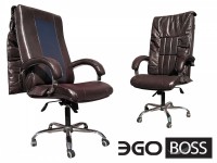 Офисное массажное кресло EGO BOSS EG1001 BORDO в комплектации ELITE и PREMIUM - магазин СпортДоставка. Спортивные товары интернет магазин в Каменск-Уральском 