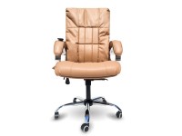 Офисное массажное кресло EGO BOSS EG1001 Орех в комплектации LUX - магазин СпортДоставка. Спортивные товары интернет магазин в Каменск-Уральском 
