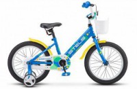 Детский велосипед Stels Captain 16" V010 синий 2022 - магазин СпортДоставка. Спортивные товары интернет магазин в Каменск-Уральском 